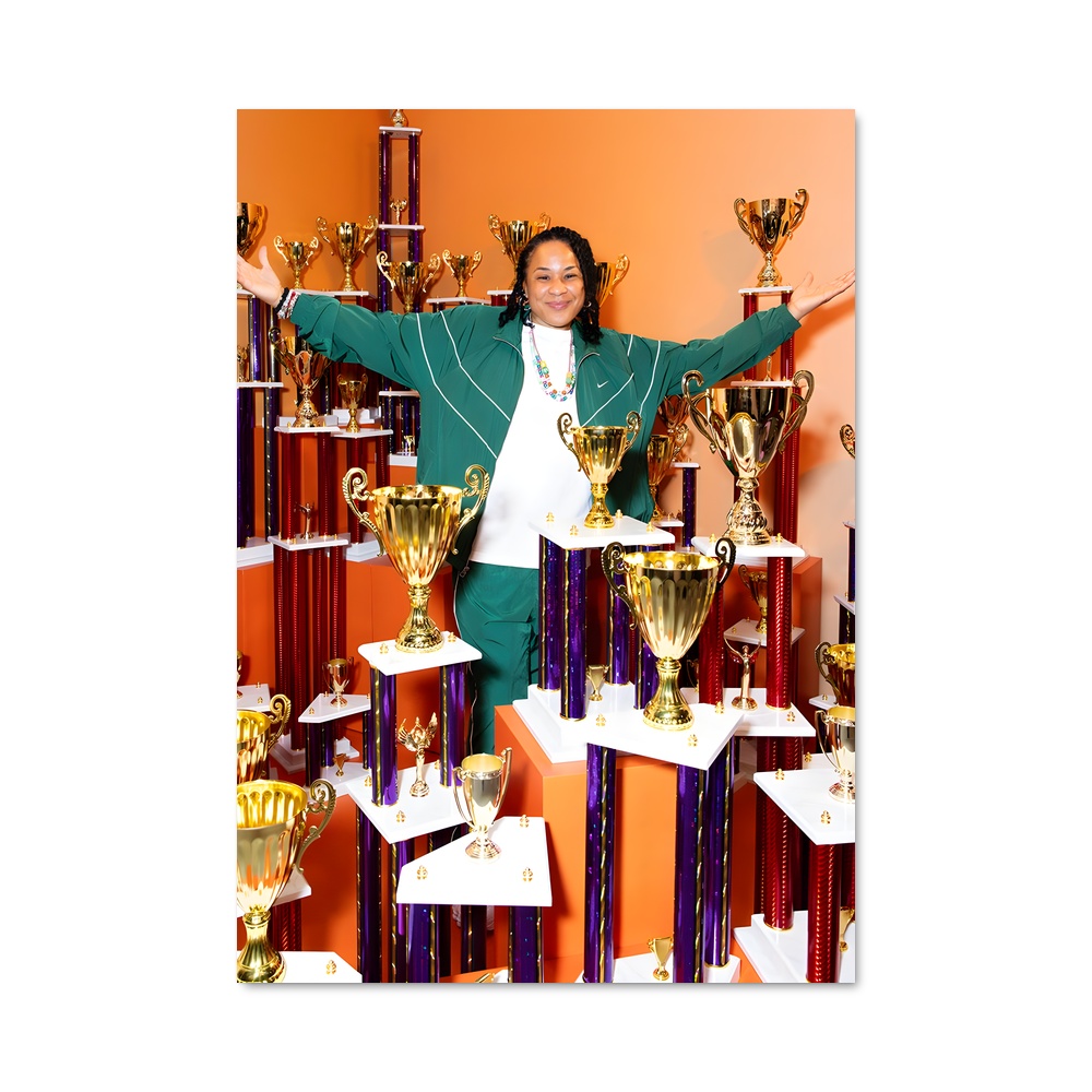 Poster Trophées en Or – affiche Basketball